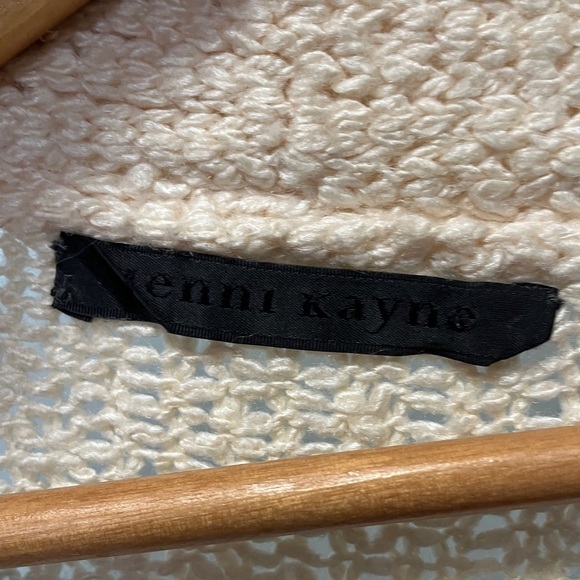 Jenni Kayne Merino Wool Silk Blend Cream Maxi Long Cardigan - Picture 5 of 5